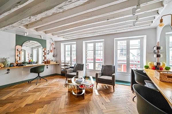 Salon privé rue Montorgueil Paris : Concept rare à céder !