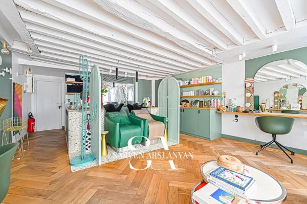 Salon privé rue Montorgueil Paris : Concept rare à céder !