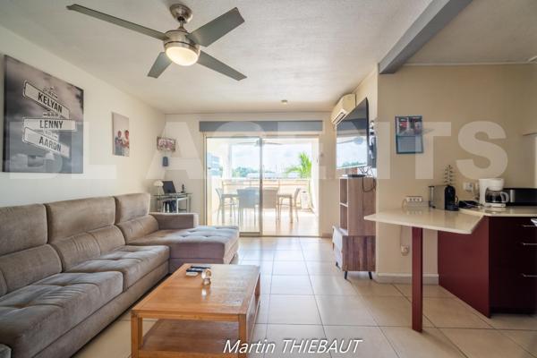 T2 idéalement situé sur la Marina du Marin