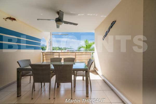 T2 idéalement situé sur la Marina du Marin