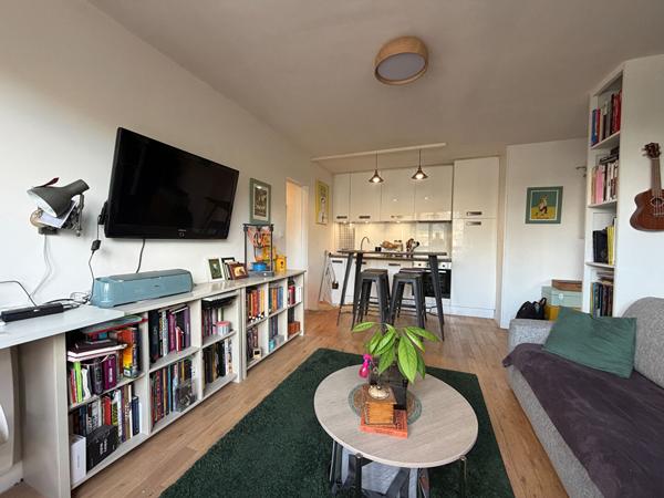 Appartement T2 bis à vendre Angers secteur Bichon – CHU avec place de parking