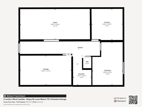Vente maison à Brest, 6 pièces 114m²