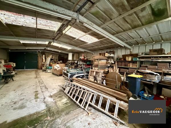 Coulommiers (77120) Maison 40m² avec grand hangar de 140 m²