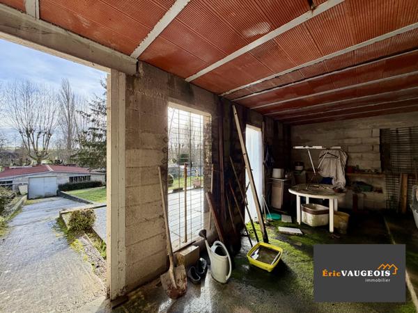 Coulommiers (77120) Maison 40m² avec grand hangar de 140 m²