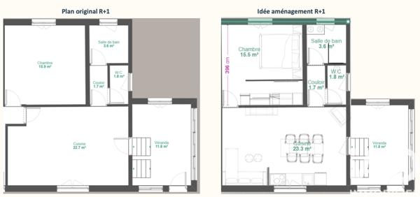 Maison à vendre 2 pièces 45 m² Le Fenouiller