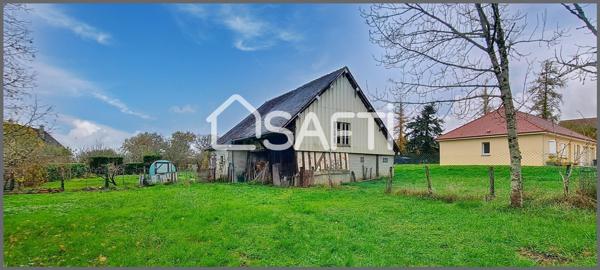 Grange sur terrain constructible de 1300 m²