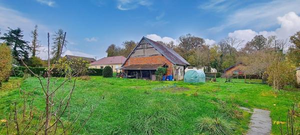 Grange sur terrain constructible de 1300 m²
