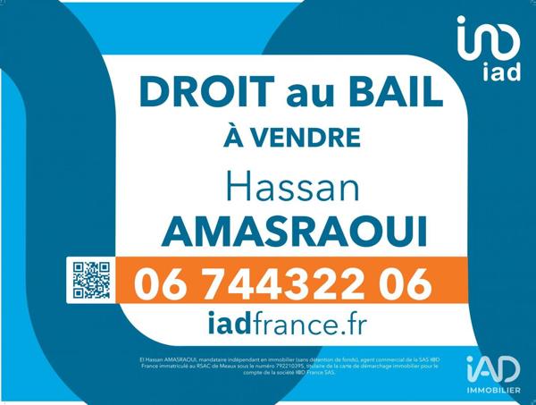 Droit au bail à vendre 140 m² Les Pavillons-sous-Bois