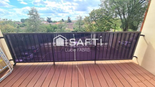 Grand T4 lumineux entièrement rénové à Beauzelle