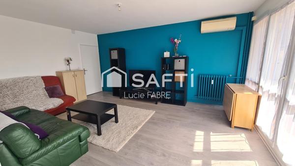 Grand T4 lumineux entièrement rénové à Beauzelle