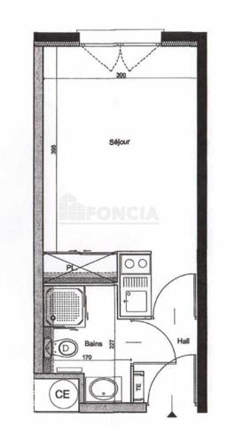 À vendre Studio 19.8 m² - Vitrolles 13127