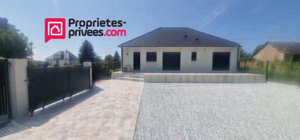 Maison neuve 106 m² - 5 pièces dont 3 chambres - sur terrain de  837 m²