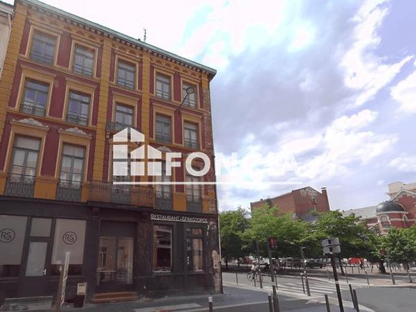 Location Studio 27.9 m² - 1 PLACE SEBASTOPOL Lille 59000