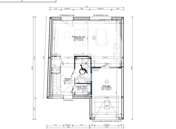 Maison 3 pièces 86 m2