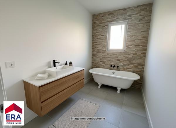 Maison à Personnaliser-136m2-Garage 40m2 sur un terrain de 1200m2