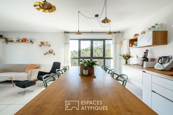 Toit-terrasse et vue Sainte-Victoire