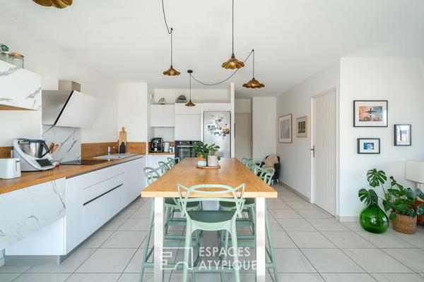 Toit-terrasse et vue Sainte-Victoire