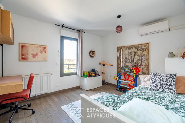 Toit-terrasse et vue Sainte-Victoire