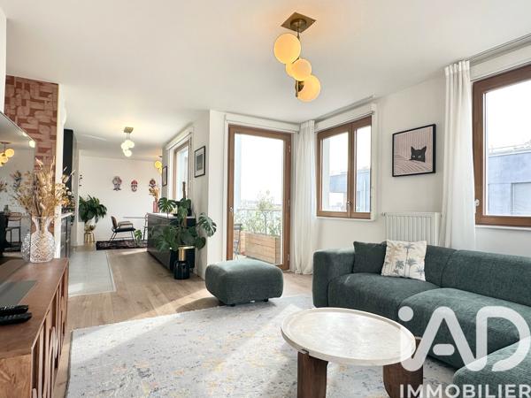 Appartement à vendre 3 pièces 62,71 m² Saint-Denis