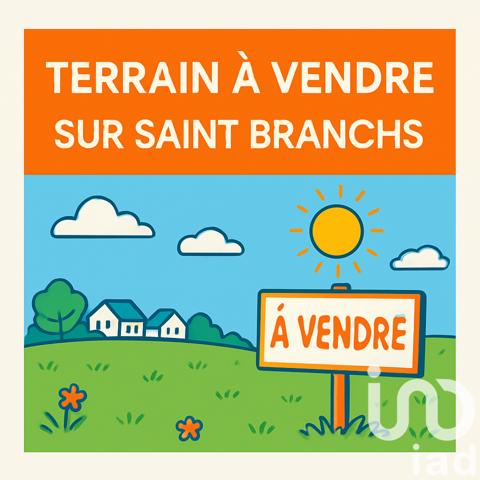 Terrain à vendre 744 m² Saint-Branchs
