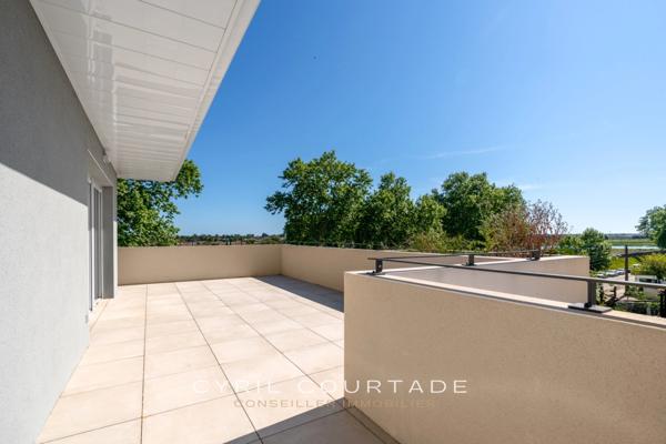Baillargues, Dpt Hérault (34), Appartement rooftop de 73 m²- Terrasse de 46 m²