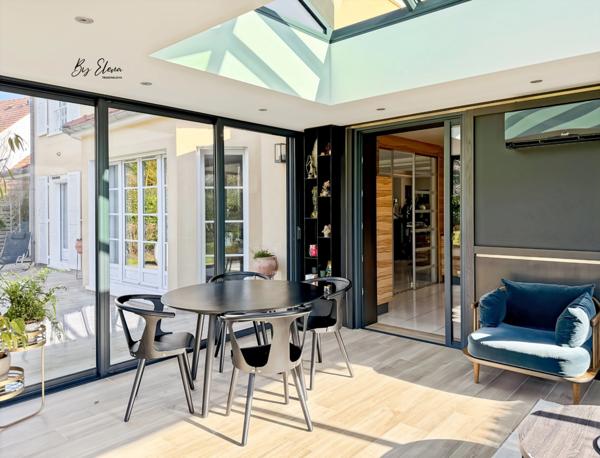 À vendre – Villa Kaufman & Broad avec véranda haut de gamme – 190 m² – Grand jardin paysager – 77600 Bussy-Saint-Georges - Seine-et-Marne - Val d’Europe - Disney