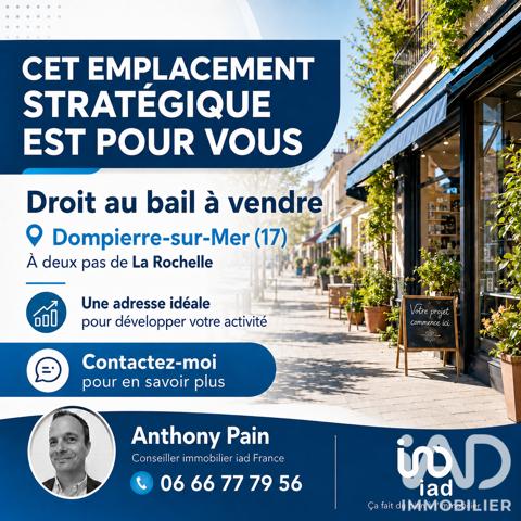 Droit au bail à vendre 96 m² Dompierre-sur-Mer