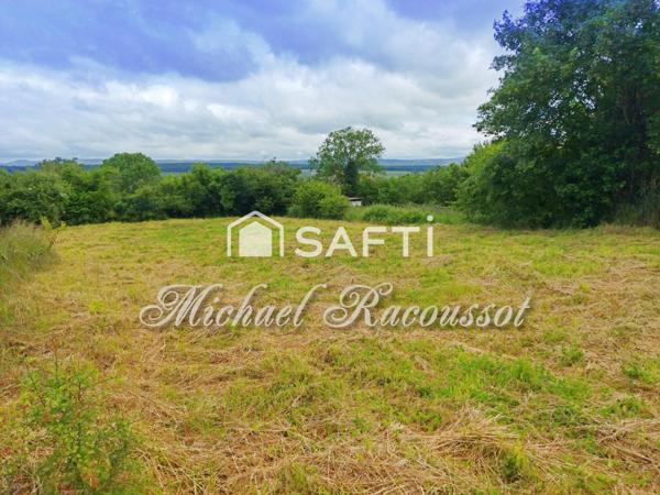 Terrain à bâtir - 1016m² - Entièrement viabilisé