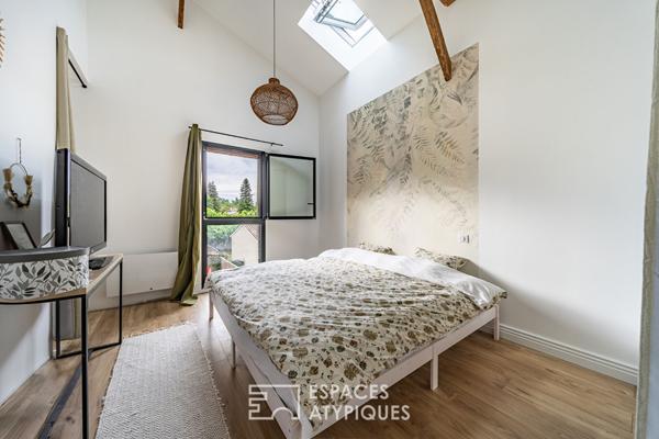 Ancien séchoir à foin rénové à Salles