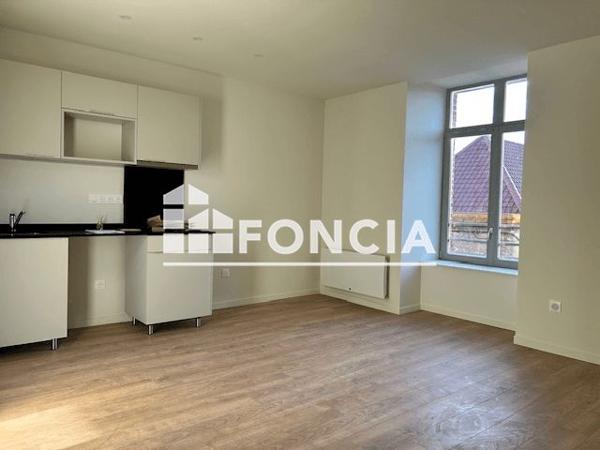 Location Appartement 2 pièces 39.1 m² - 37, rue des Clarisses Douai 59500