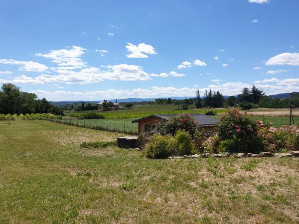 2 VILLAS NEUVES raccordables - plain-pied - grand jardin plat - piscine chauffée - accès vélo - sud Vinezac (07110)