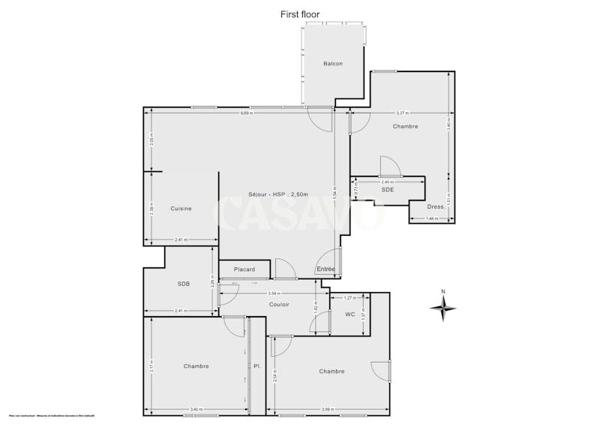 Vente Appartement 4 pièces de 88m² - 92700 Colombes