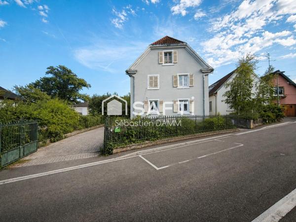 Riedisheim – 171 m² à rénover – terrain 829 m²