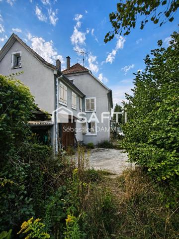 Riedisheim – 171 m² à rénover – terrain 829 m²