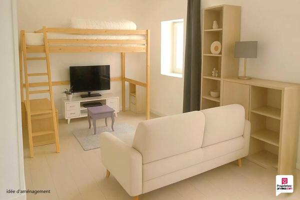 78410 AUBERGENVILLE , Appartement 1 pièce(s) 33 m2, jardin 27 m2 et stationnement