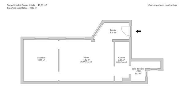 Appartement Paris 1er - TUILERIES / SAINT HONORÉ