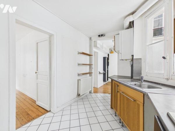 Métro Charonne - 3 pièces 50m² dans une rue Calme