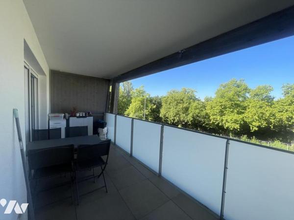 Appartement 2 pièces avec grande terrasse