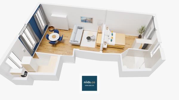 Appartement T2 - LA ROCHELLE