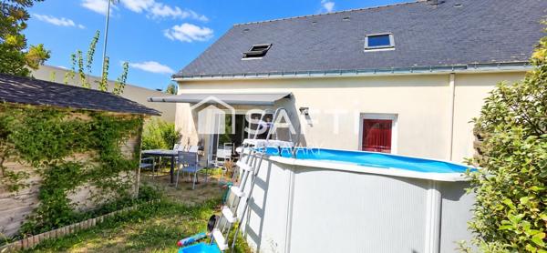 Maison 3 chambres à Muzillac sur un terrain clos