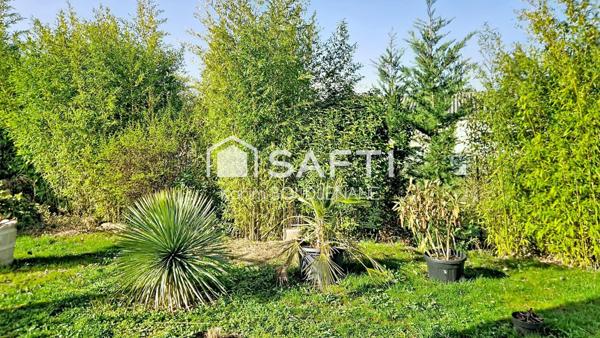 LUMINEUSE, 4 CHAMBRES, 2 GARAGES, 652m2 de terrain