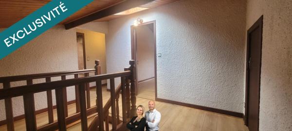 Maison avec grand terrain au calme