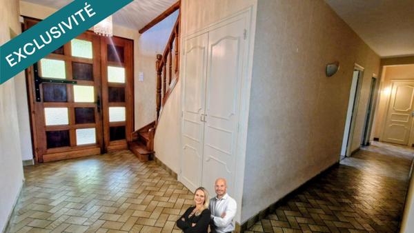 Maison avec grand terrain au calme