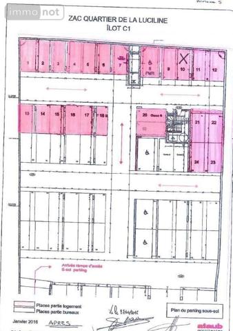 Garage - Parking à louer à Rouen en Seine-Maritime (76000), ref : 76009-L354