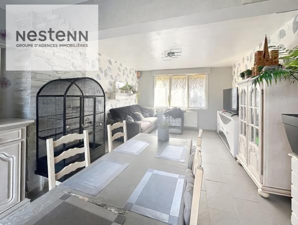 Maison familiale de 90 m2 au calme en impasse - 4 chambres - Jardin - située Porte de Paris à CALAIS