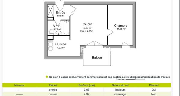 Location Appartement 2 pièces 41.28 m² - Villiers-sur-marne 94350
