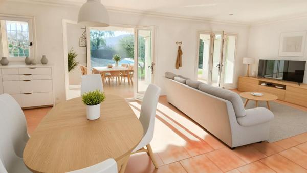 Superbe villa lumineuse à 200 m du centre-ville