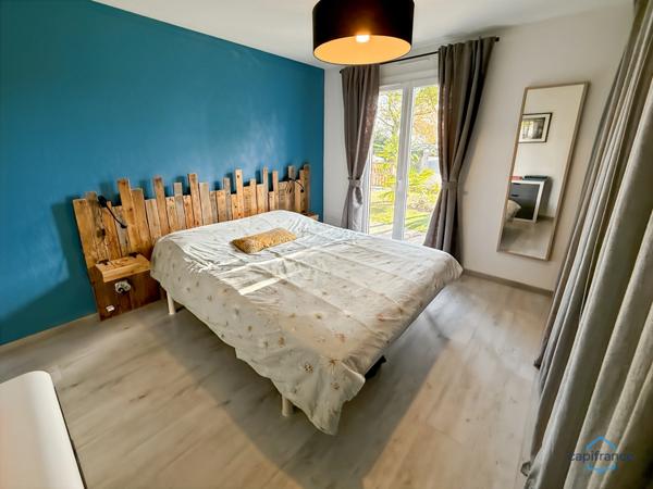 Dpt Gers (32), à vendre BARCELONNE DU GERS Maison de plain-pied T4 de 91m² habitables + grand garage sur 637m² de terrain, au calme