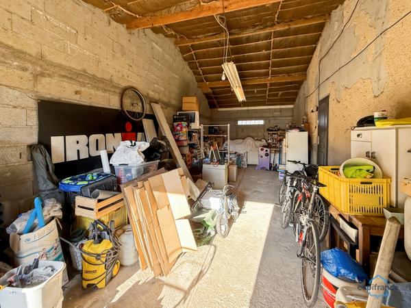 Dpt Gers (32), à vendre BARCELONNE DU GERS Maison de plain-pied T4 de 91m² habitables + grand garage sur 637m² de terrain, au calme