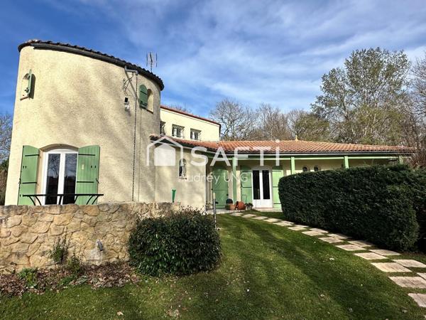 Maison de caratère de 173 m² sur terrain arboré de 3 100 m² – Environnement bucolique